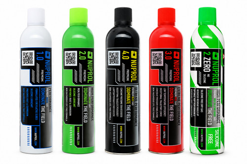 Nuprol gas 420ml green red - 420ml,