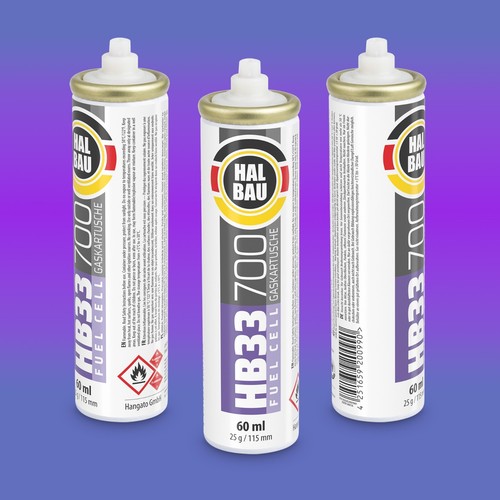 Gaspatrone halbau ersatzgas - halbau,
