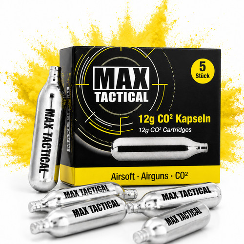 Max tactical co2 kapseln - tactical, co2-kapseln